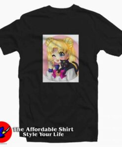 Usagi and Luna Sailor Moon Unisex T-shirt On Sale
