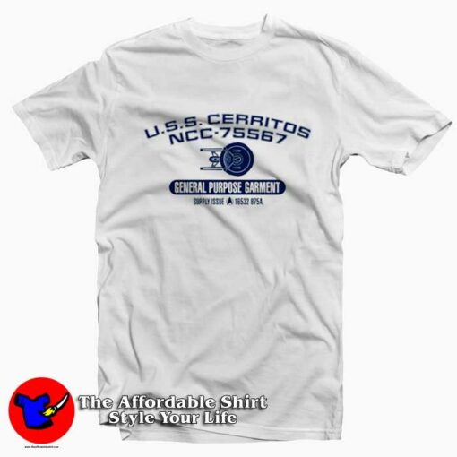 Uss Cerritos Ncc Star Trek Lower Decks Graphic T-Shirt On Sale