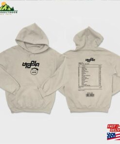 Utopia Travis Tracklist Shirt 2023 T-Shirt Sweatshirt