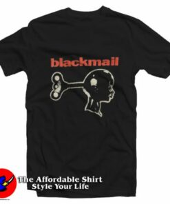VINTAGE 90s Blackmail Tempo Unisex T-Shirt On Sale VINTAGE 90s Blackmail Tempo Unisex T-Shirt On Sale
