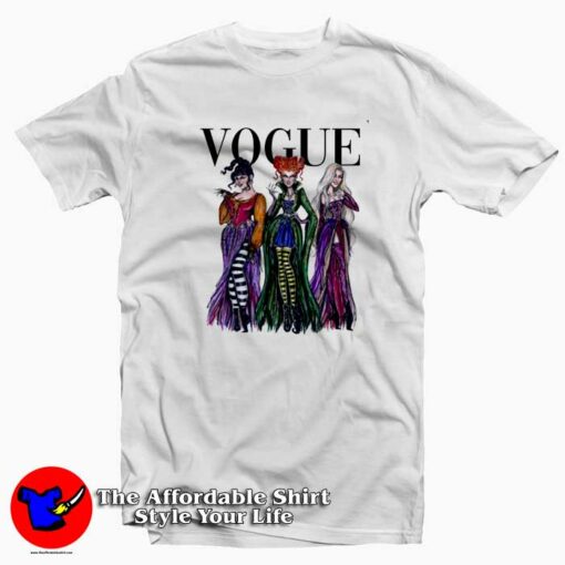 VOGUE Sanderson Sisters Graphic T Shirt Cheap