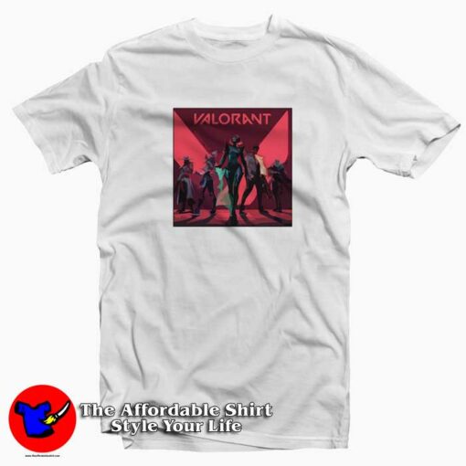 Valorant Character Graphic T-Shirt Cheap Trendy