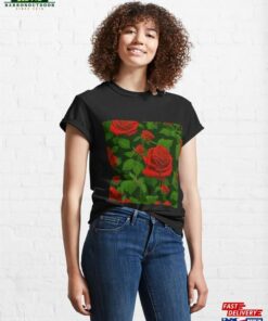 Vampire Blood Rose In Bloom V3 Classic T Shirt 3