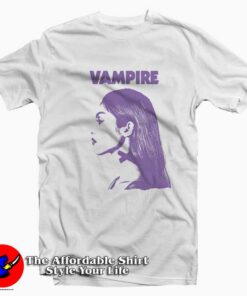Vampire Olivia rodrigo Album Cover Graphic T Shirt On Sale 1