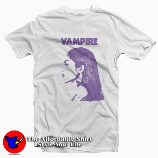 Vampire Olivia rodrigo Album Cover Graphic T-Shirt On Sale