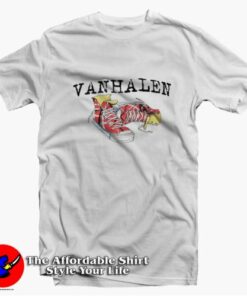 Van Halen Right Here Right Now World Tour T-shirt On Sale 1 Van Halen Right Here Right Now World Tour T shirt On Sale 2