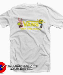 Vans Spongebob Squarepants Tee Shirt Vans Spongebob Squarepants Tee Shirt