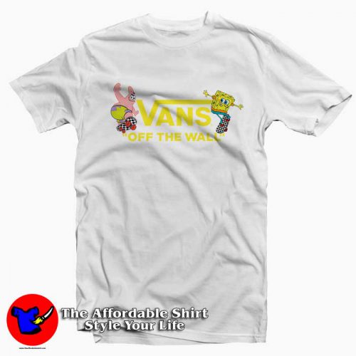 Vans Spongebob Squarepants Tee Shirt Vans Spongebob Squarepants Tee Shirt