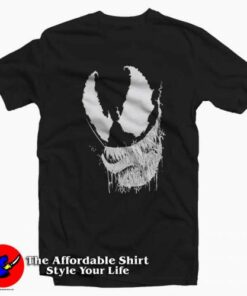 Venom Black & White We Are Venom Face T-shirt On Sale 1 Venom Black White We Are Venom Face T shirt On Sale 2