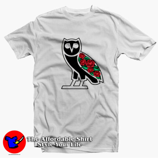 Very Own OVO Rose OG Owl Logo Unisex T-shirt On Sale