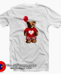 Vintage 1980s Single Stitch Valentine Bear T Shirt On Sale 2