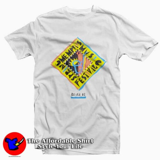 Vintage 1990 Memphis Spring Music Festival T-shirt On Sale