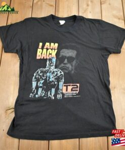 Vintage 1991 Terminator 2 Judgement Day Movie Promo T-Shirt Made In Canada Hoodie Classic Vintage 1991 Terminator 2 Judgement Day Movie Promo T-Shirt Made In Canada Hoodie Classic