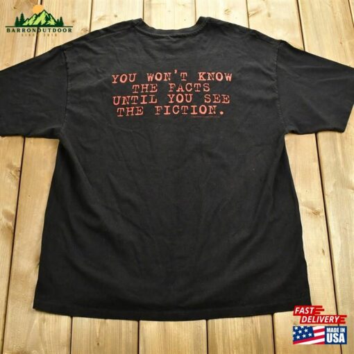 Vintage 1994 Pulp Fiction Movie Promo T-Shirt You Won’t Know The Facts Until See Classic Sweatshirt