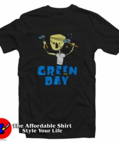 Vintage 1997 Green Day Nimrod Unisex T Shirt On Sale 2