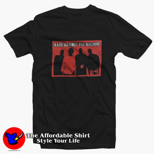 Vintage 1999 Rage Against The Machine Band T-shirt On Sale