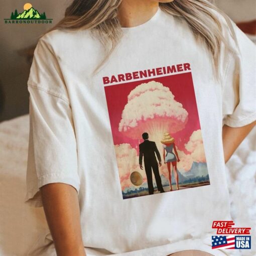 Vintage 2023 Barbenheimer Shirt T-Shirt Hot Barbie Oppenheimer Sweetshirt Sweatshirt Classic