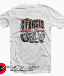 Vintage 66th Sturgis Motorcycle Rally Unisex T shirt On Sale 2