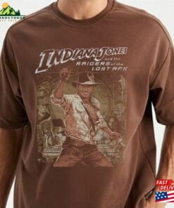 Vintage 90S Indiana Jones Adventure Disneyland 1995 Comfort Colors Shirt Disney Movie T-Shirt Classic