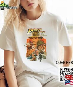 Vintage 90S Indiana Jones Adventure Disneyland 1995 Shirt T-Shirt Disney Movie Tee Classic Vintage 90S Indiana Jones Adventure Disneyland 1995 Shirt T-Shirt Disney Movie Tee Classic