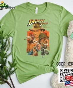 Vintage 90S Indiana Jones Adventure Disneyland 1995 Shirt T-Shirt Disney Movie Tee Classic