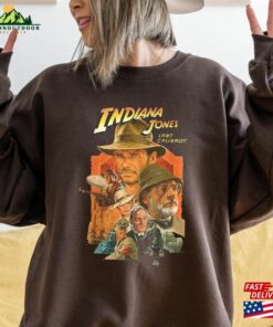 Vintage 90S Indiana Jones Adventure Disneyland 1995 Sweatshirt Hoodie Disney Movie Unisex