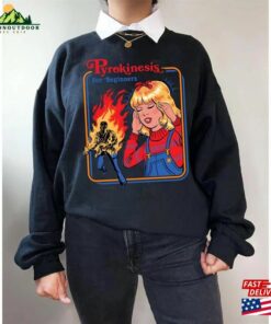 Vintage 90S Pyrokinesis For Beginners Halloween T-Shirt 70S Girls Fun Burn Ball Shirt Classic