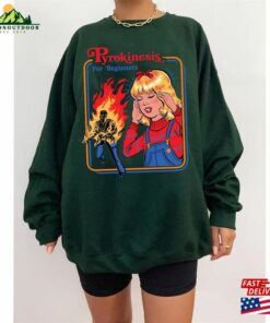 Vintage 90S Pyrokinesis For Beginners Halloween T-Shirt 70S Girls Fun Burn Ball Shirt Classic 2 Vintage 90S Pyrokinesis For Beginners Halloween T Shirt 70S Girls Fun Burn Ball Shirt Classic 3