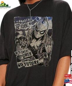 Vintage 90S Spider Punk Across The Verse Shirt T-Shirt Hoodie