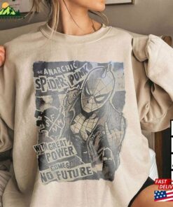 Vintage 90S Spider Punk Across The Verse Shirt T-Shirt Hoodie 2 Vintage 90S Spider Punk Across The Verse Shirt T Shirt Hoodie 3