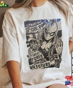 Vintage 90S Spider Punk Across The Verse Shirt T-Shirt Hoodie 3 Vintage 90S Spider Punk Across The Verse Shirt T Shirt Hoodie 4