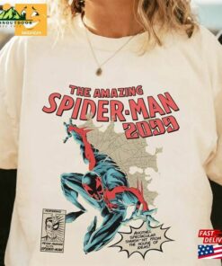 Vintage 90S The Amazing Spider 2099 Shirt Retro Spiderman Comic T-Shirt Sweatshirt