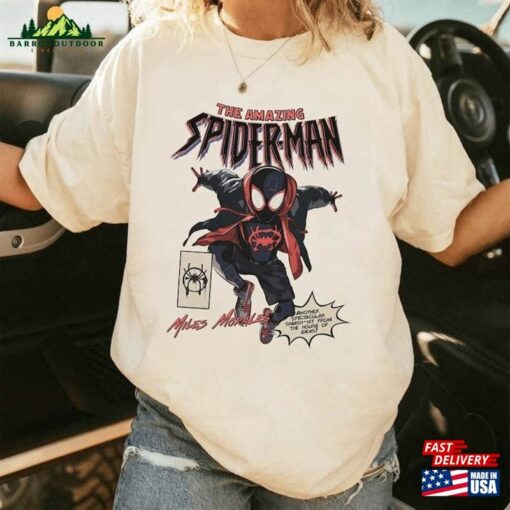 Vintage 90S The Amazing Spider Man Shirt Retro Spiderman Comic Across Sweatshirt Classic