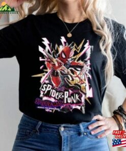 Vintage 90S The Amazing Spider Punk T-Shirt Retro Spiderman Comic Shirt Unisex Sweatshirt