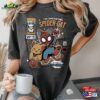 Vintage 90S The Ameowzing Spider Cat Comfort Colors Shirt Miles Morales Mcu Fan Gift Marvel Sweatshirt Hoodie