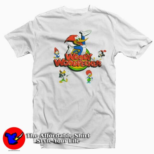 Vintage 90s All Sports Woody Woodpecker T-Shirt On Sale