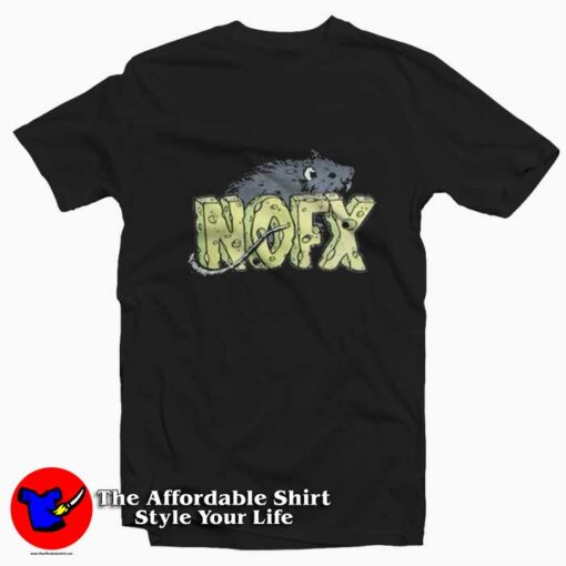 Vintage 90s NOFX Punk Band Green Day T-shirt On Sale