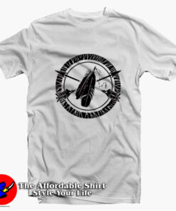 Vintage 90s Native American Eagle Unisex T Shirt On Sale 1