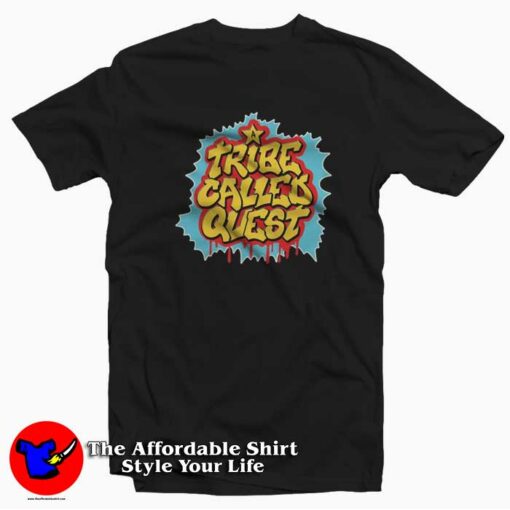 Vintage A Tribe Called Quest Graffiti Art Unisex T-shirt On Sale