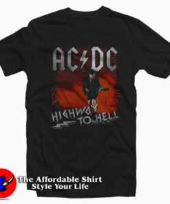 Vintage ACDC Highway To Hell Graphic T-shirt On Sale Vintage ACDC Highway To Hell Graphic T-shirt On Sale