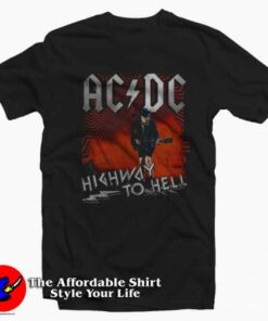 Vintage ACDC Highway To Hell Graphic T-shirt On Sale Vintage ACDC Highway To Hell Graphic T-shirt On Sale