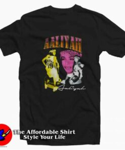 Vintage Aaliyah Basketball Vintage Unisex T-shirt On Sale Vintage Aaliyah Basketball Vintage Unisex T-shirt On Sale