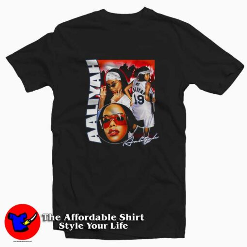 Vintage Aaliyah Rap Unisex T-shirt Cheap