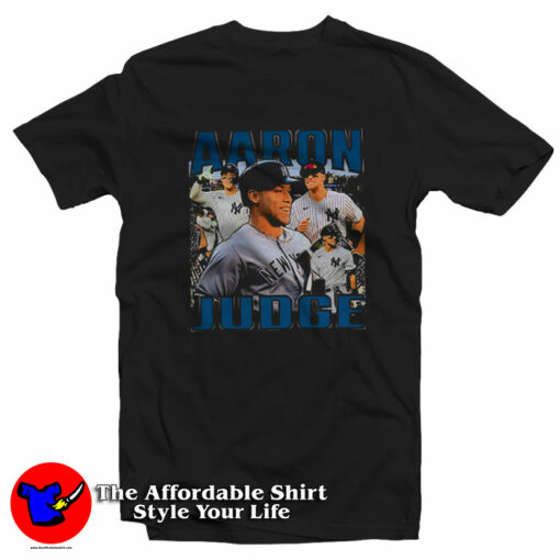 Vintage Aaron Judge Hip Hop Unisex T-Shirt On Sale