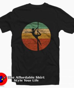 Vintage Aerialist Acrobatic Dancer Tee Shirt Vintage Aerialist Acrobatic Dancer Tee Shirt