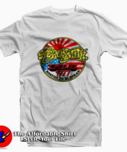 Vintage Aerosmith Boston To Budokan Unisex T shirt On Sale 1