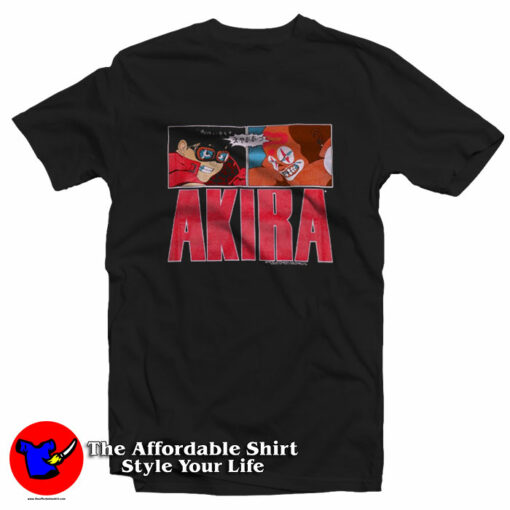 Vintage Akira Kaneda Vs Joker Clown T-Shirt On Sale