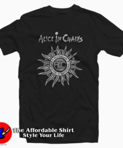 Vintage Alice in Chains Sun Logo Unisex T shirt On Sale 1