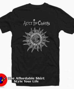 Vintage Alice in Chains Sun Logo Unisex T-shirt On Sale 1 Vintage Alice in Chains Sun Logo Unisex T shirt On Sale 2