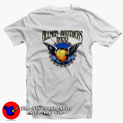 Vintage Allman Brothers Band Eat A Peach Unisex T-shirt On Sale